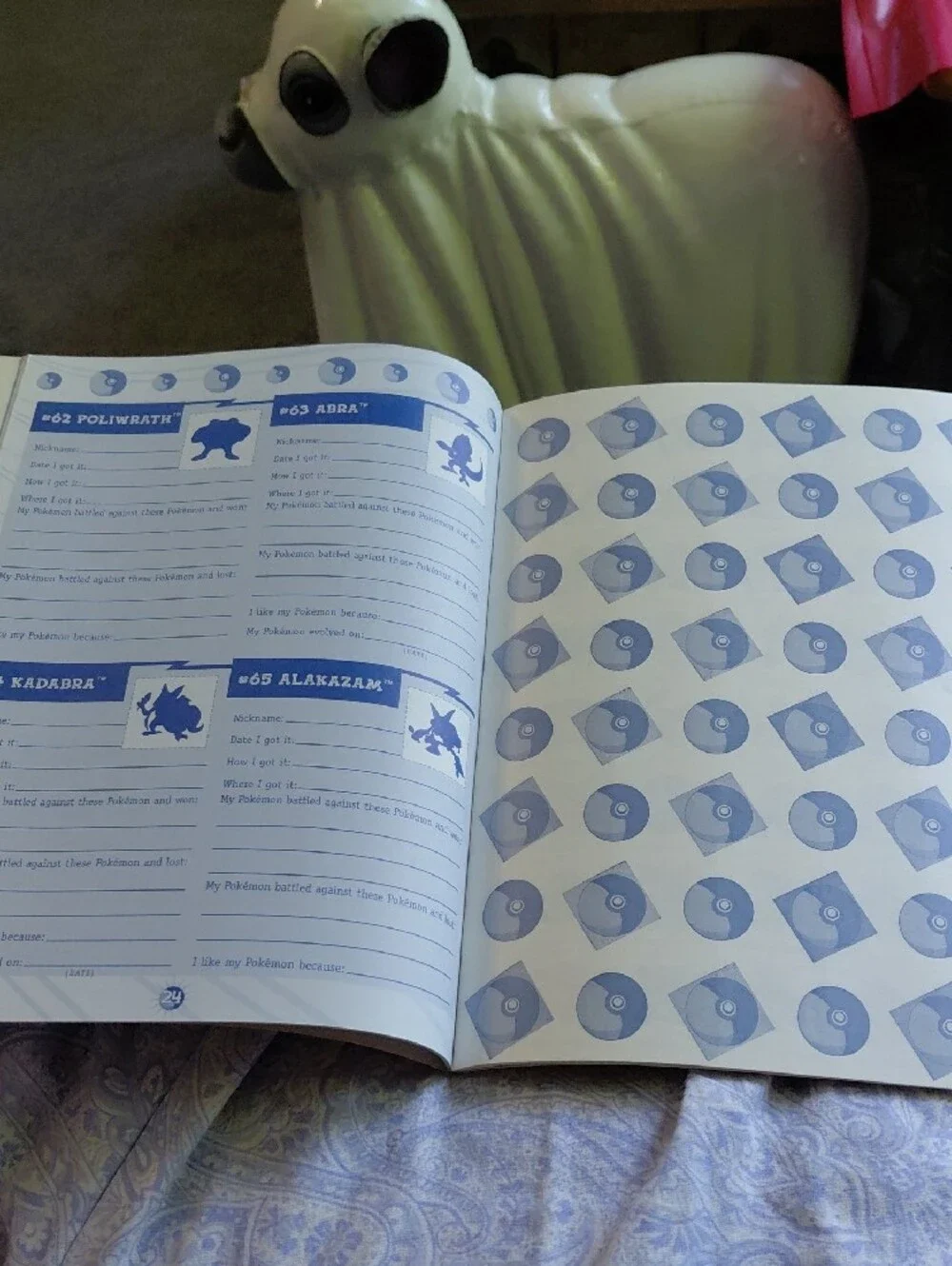 Vintage First Edition 1999 Official Pokémon Collector's Sticker Book